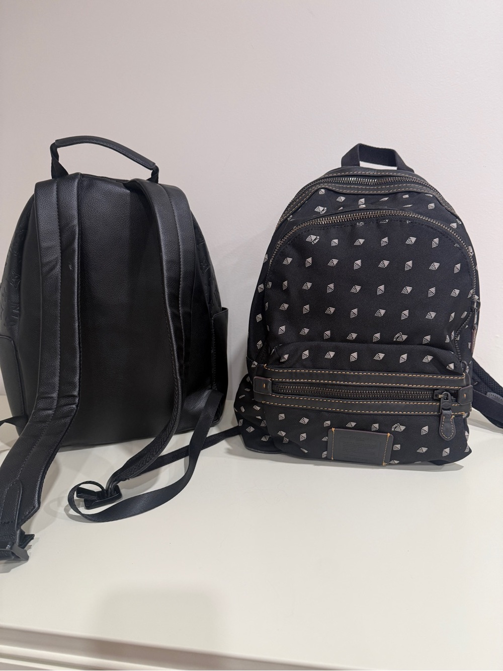 Coach F29479 Academy Backpack With Dot Diamond Print with a gift backpack 🎒 - Picture 13 of 14